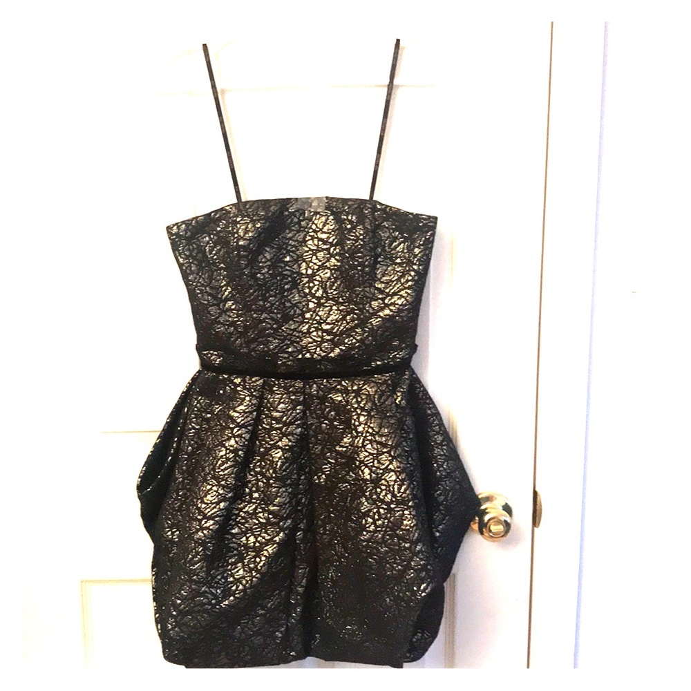 Mini puffy skirt dress